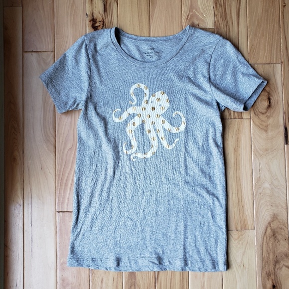 J. Crew Tops - J.Crew octopus tee